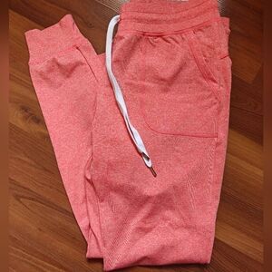 Zyia Tangerine Cozy Joggers